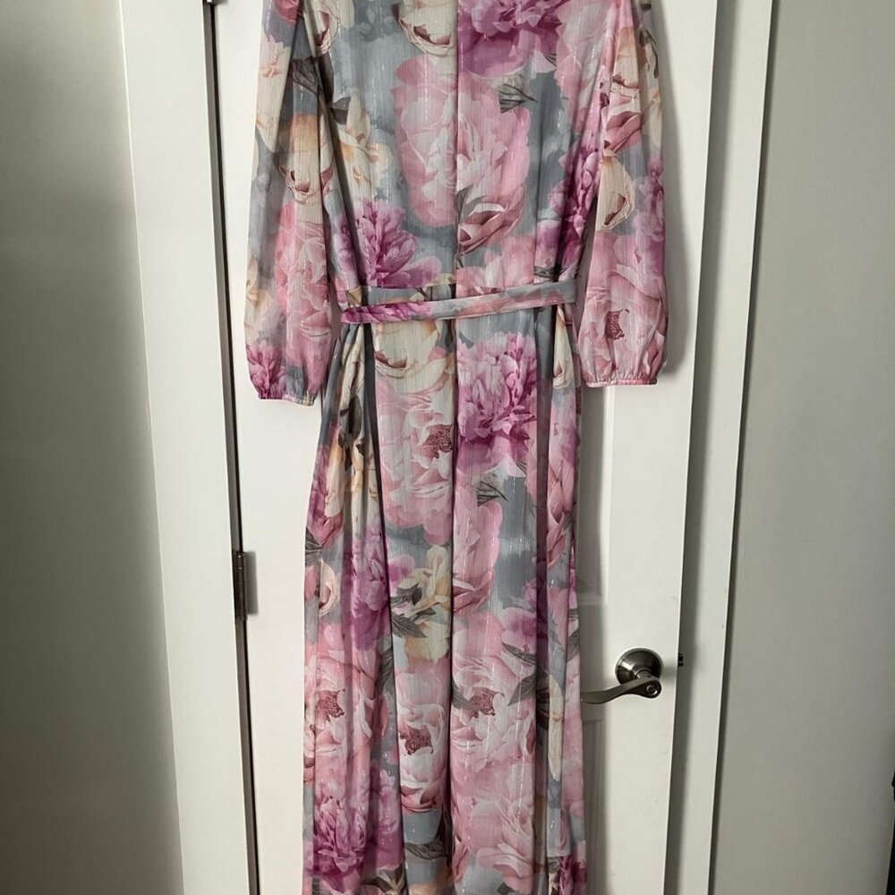 Dress Jessica Howard _pink purple floral